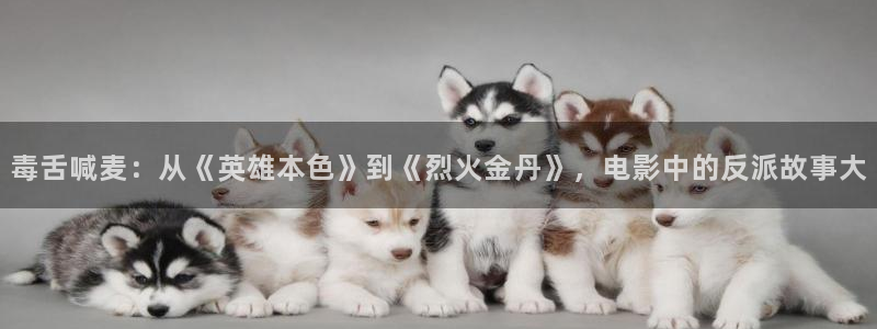 秋霞电影伦丝：毒舌喊麦：从《英雄本色》到《烈火金丹》，电影中的反派故事大