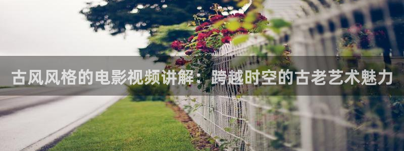2017秋霞电影：古风风格的电影视频讲解：跨越时空的古老艺术魅力